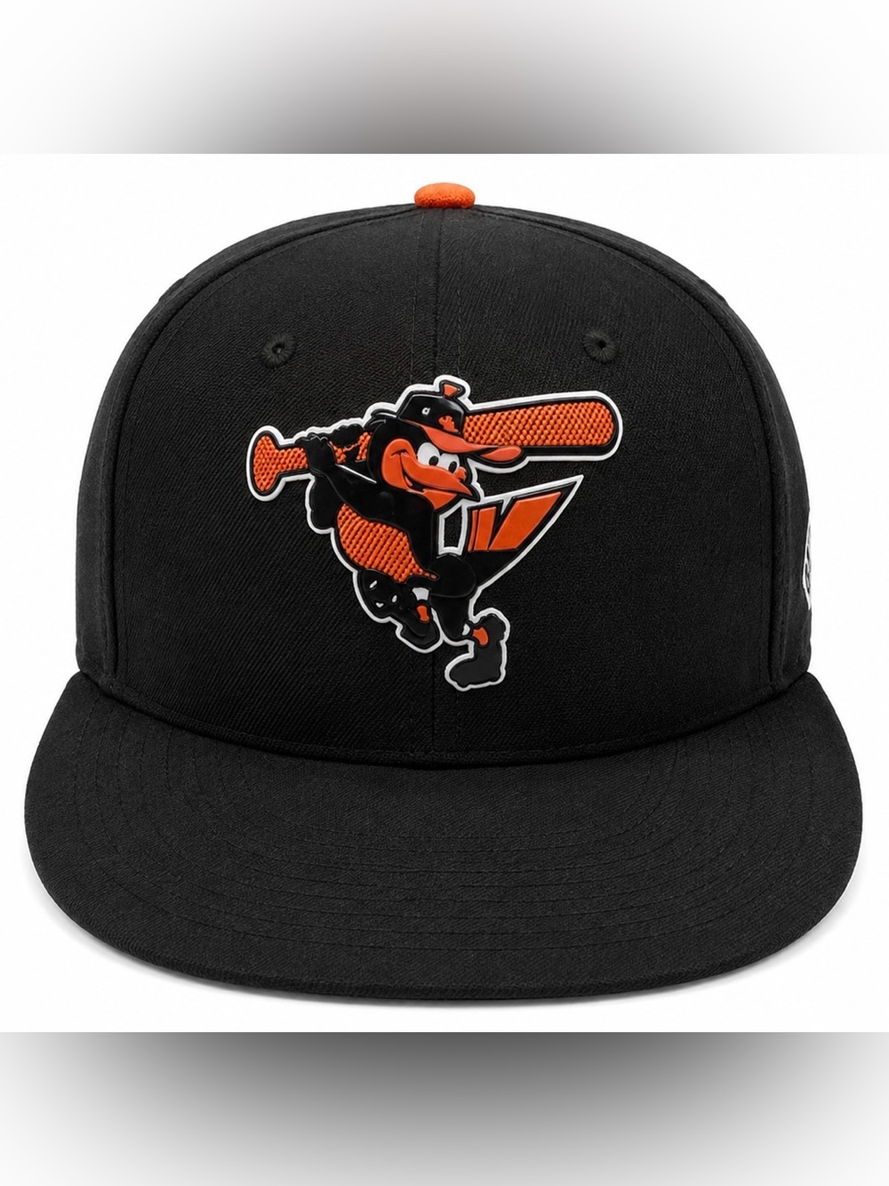 Baltimore Orioles DAP Snapback Hat Black Orange Oriole Bird MLB